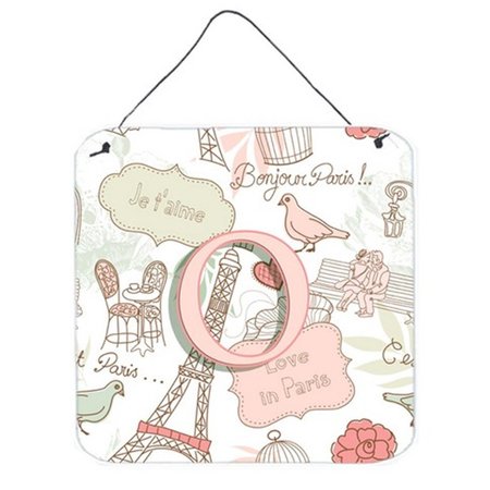 MICASA Letter O Love In Paris Pink Wall and Door Hanging Prints MI729883